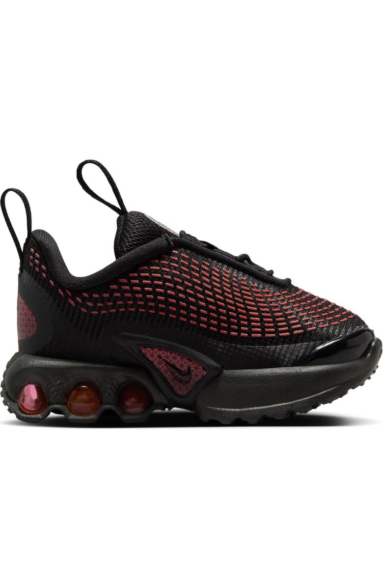 Nike Air Max Dn Sneaker, Alternate, color, Black/ Black/ Bright Crimson