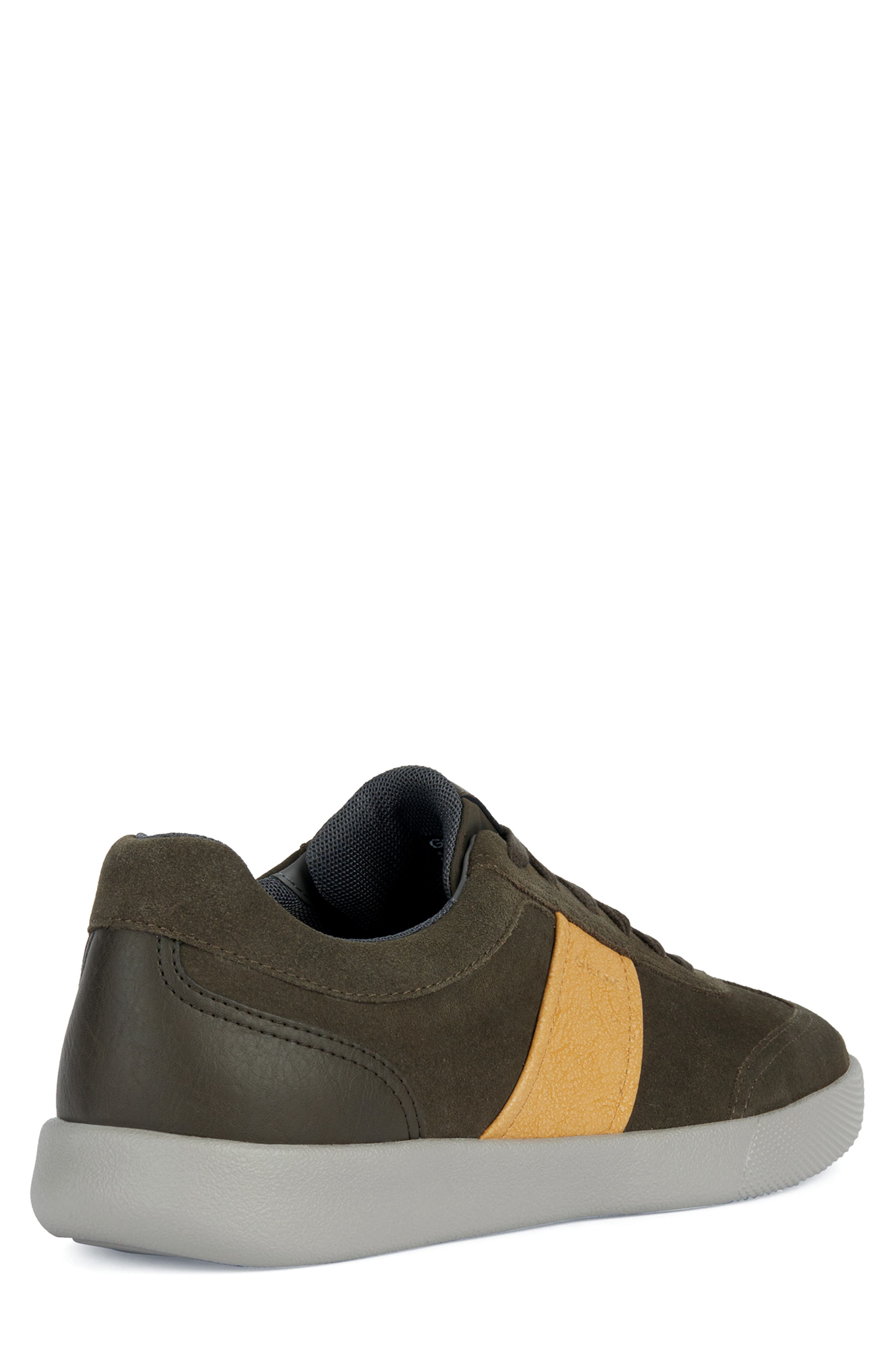 Geox Rieti Sneaker, Alternate, color, Military/ Mustard
