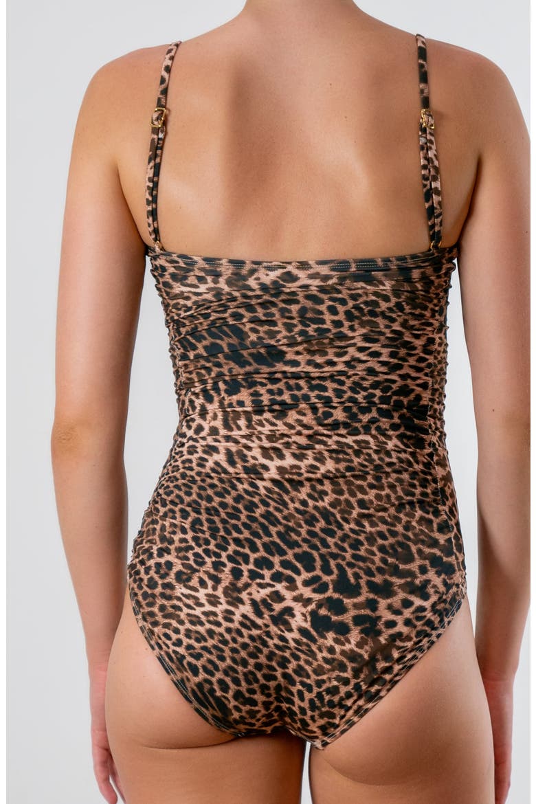 Lupe One Piece Swimsuit, Alternate, color, On the Spot