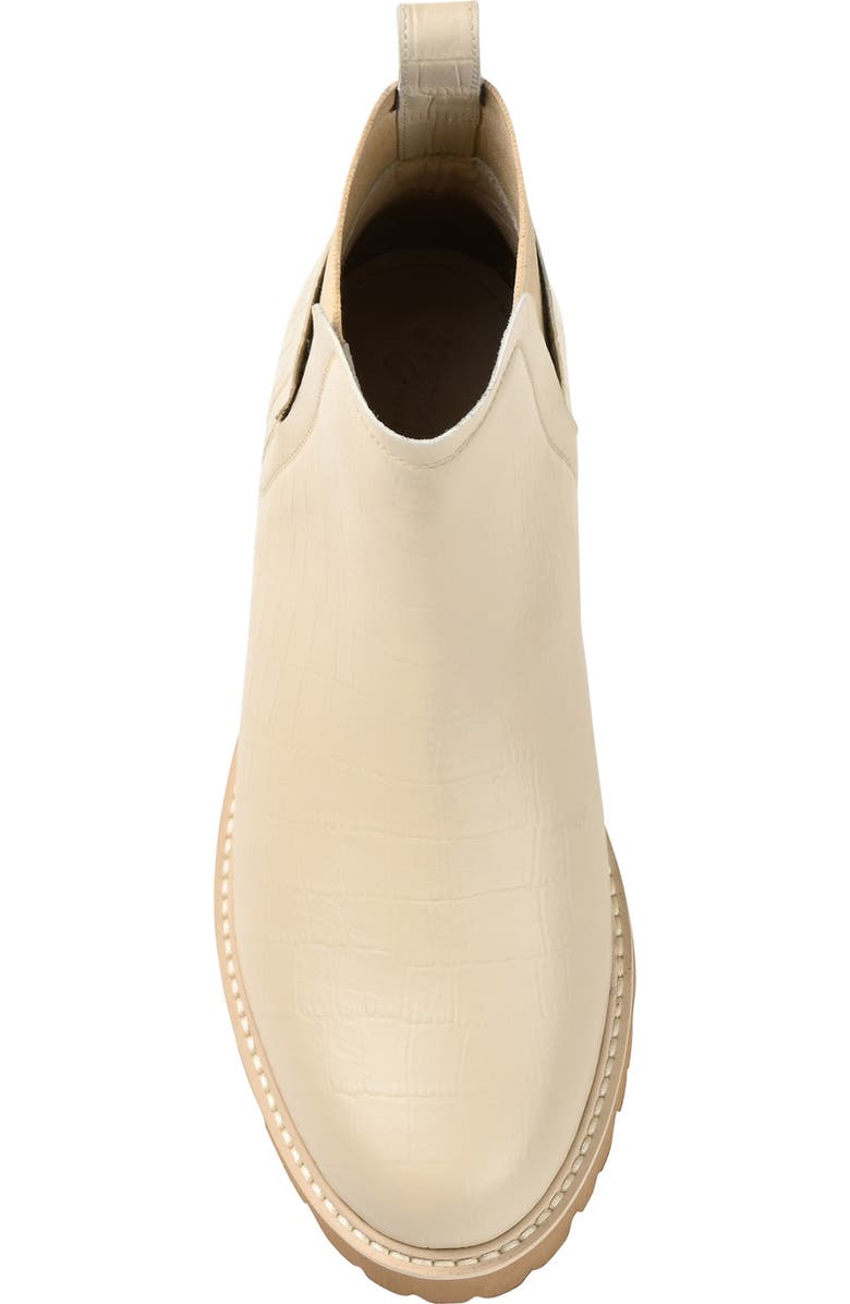 Journee Collection Journee Signature Bristol Chelsea Boot, Alternate, color, Beige