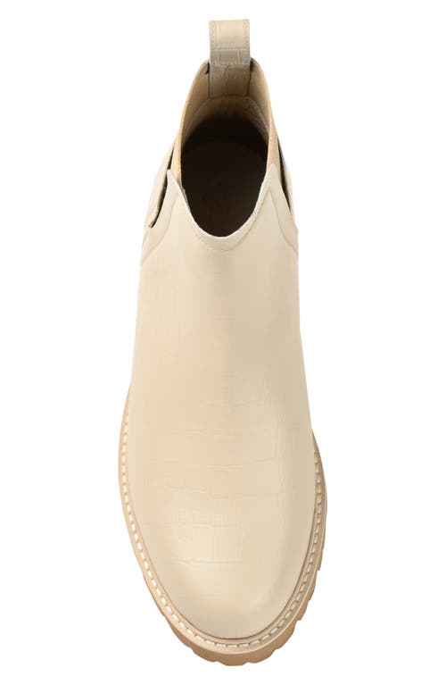Journee Collection Journee Signature Bristol Chelsea Boot In Beige