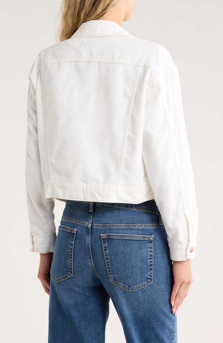 ÉTICA The Chelsey Corduroy Jacket, Alternate, color, White Corduroy