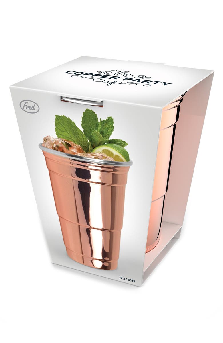 Fred & Friends Copper Party Cup, Alternate, color,