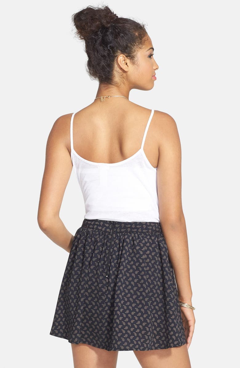 Soprano Woven Zip Back Skirt, Alternate, color, 