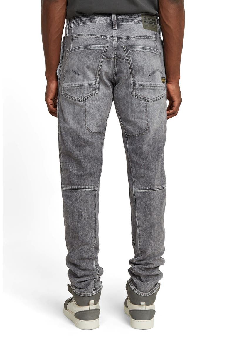 Diver 3D Slim Fit Jeans, Alternate, color, SUN FADED GUNMETAL