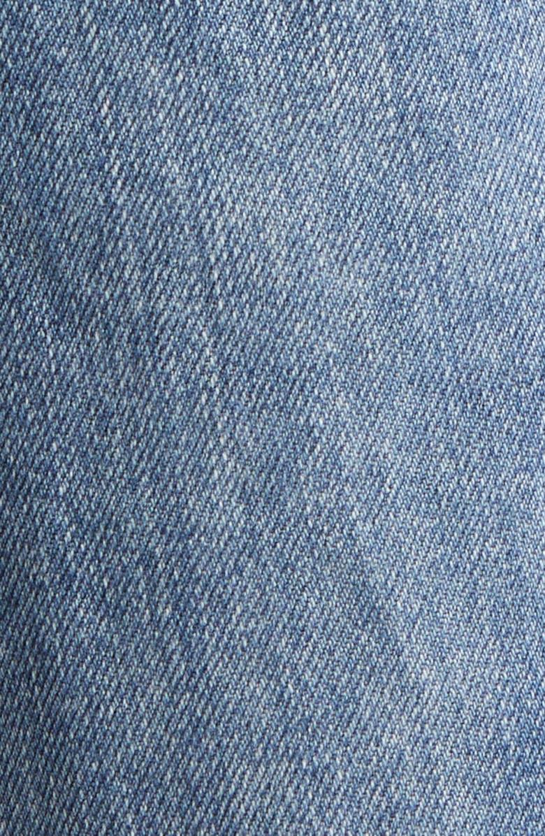 JW Anderson Twisted Workwear Jeans, Alternate, color, Mid Blue