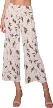 MELLODAY Crepe Wide Leg Pants