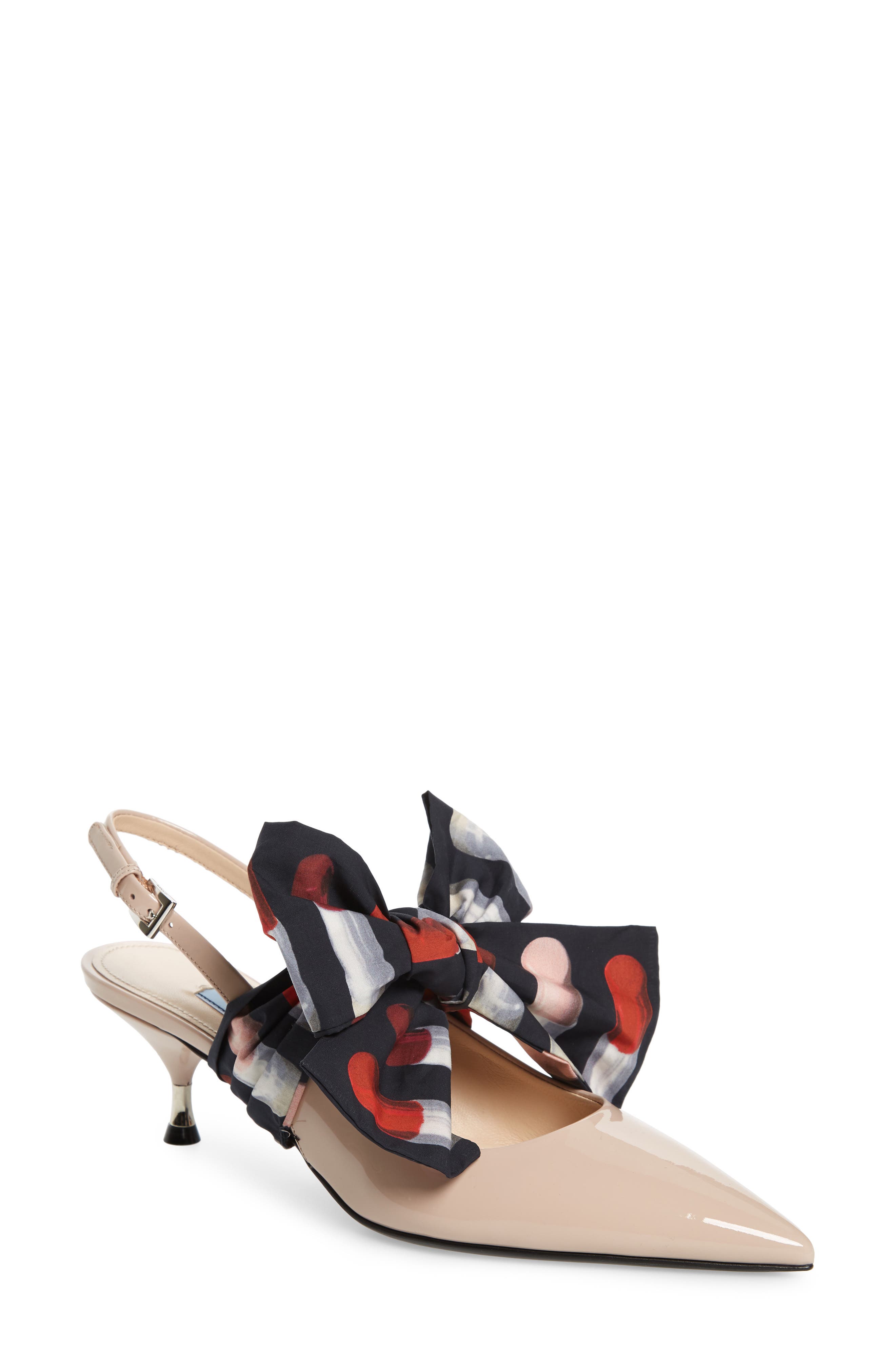 Bow Pointy Toe Pump, Main, color, CIPRIA