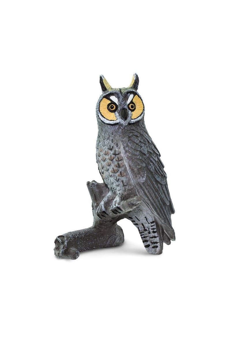 Long Eared Owl Kids Toy Figure, Main, color, None