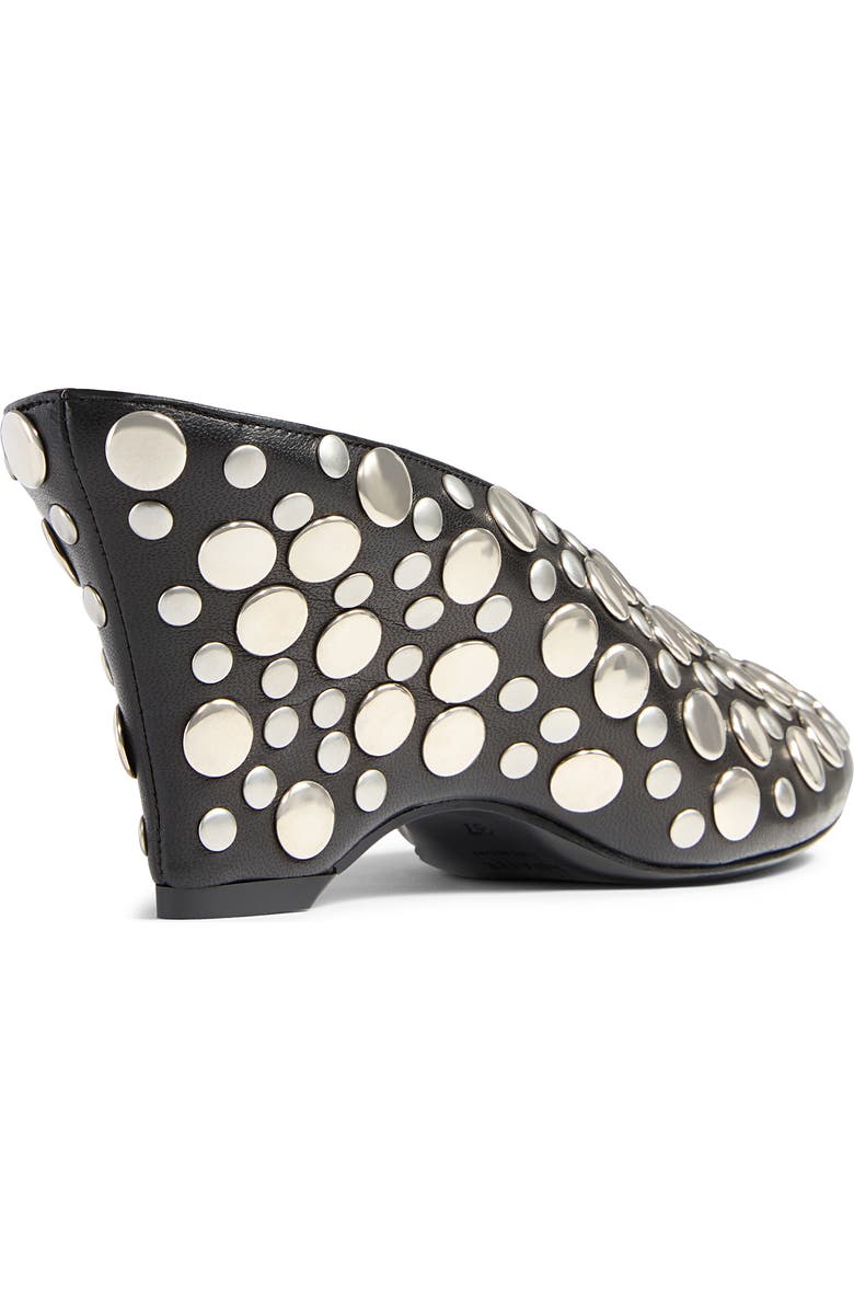 Khaite Cloak Studded Mule, Alternate, color, 200 Black