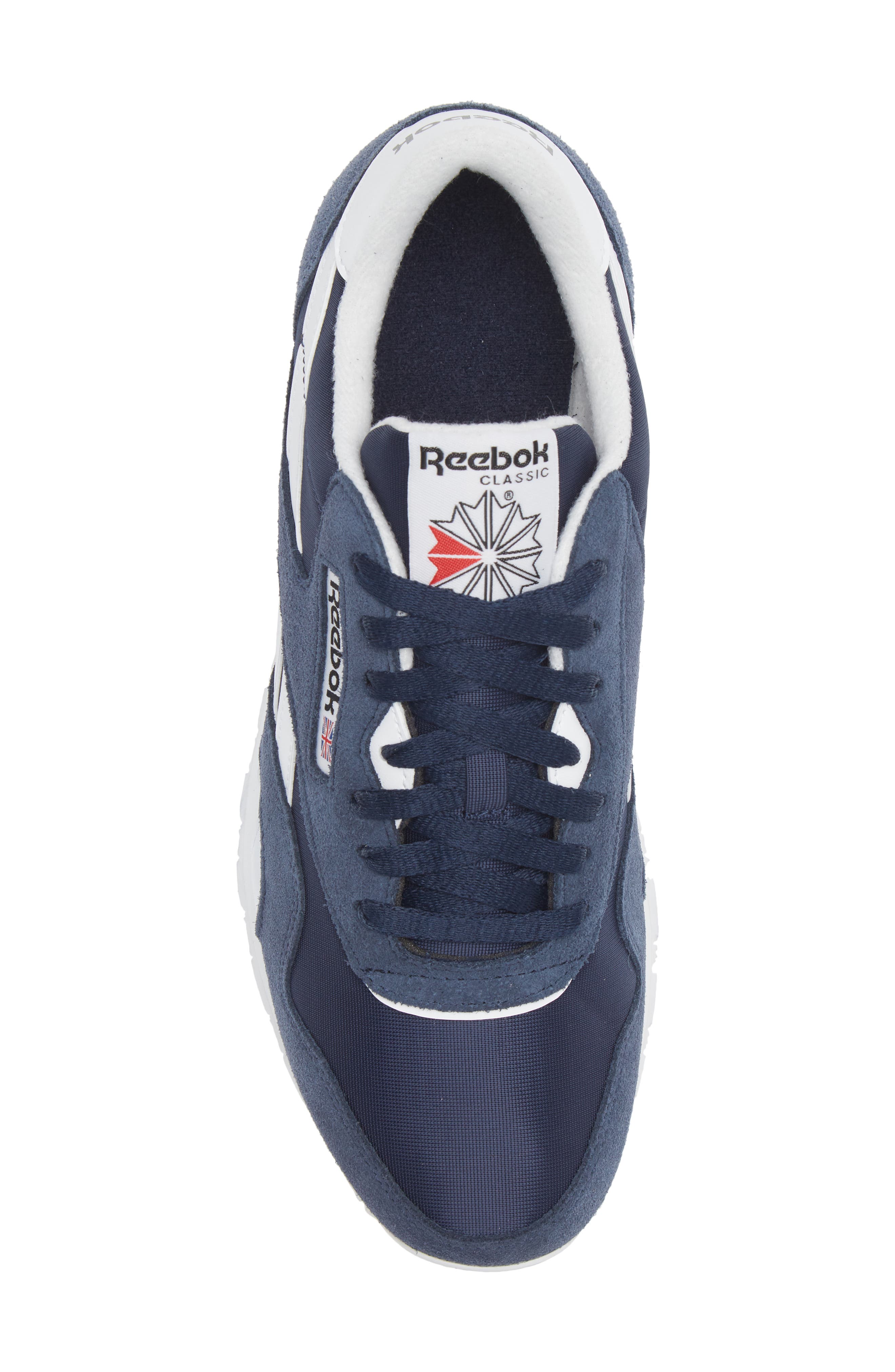 Classic Nylon Sneaker, Alternate, color, VECNAV/FTW