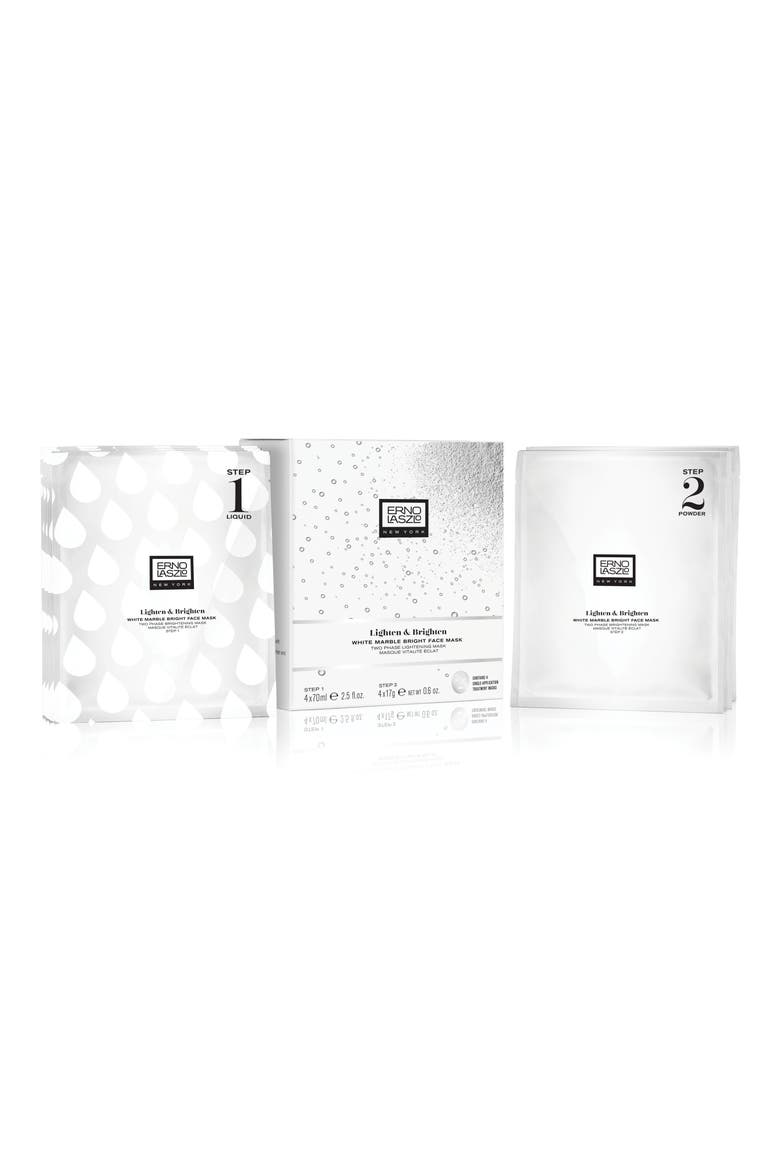 White Marble Bright Face Powder Mask, Main, color, NO COLOR
