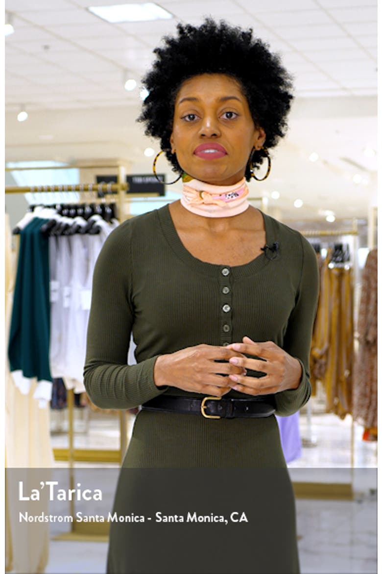 Embroidered Peplum Column Gown video