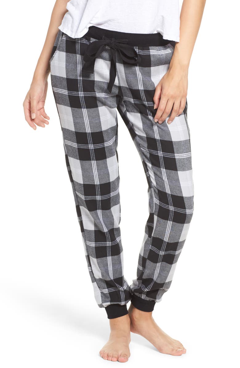 Make + Model Flannel Lounge Pants, Main, color,