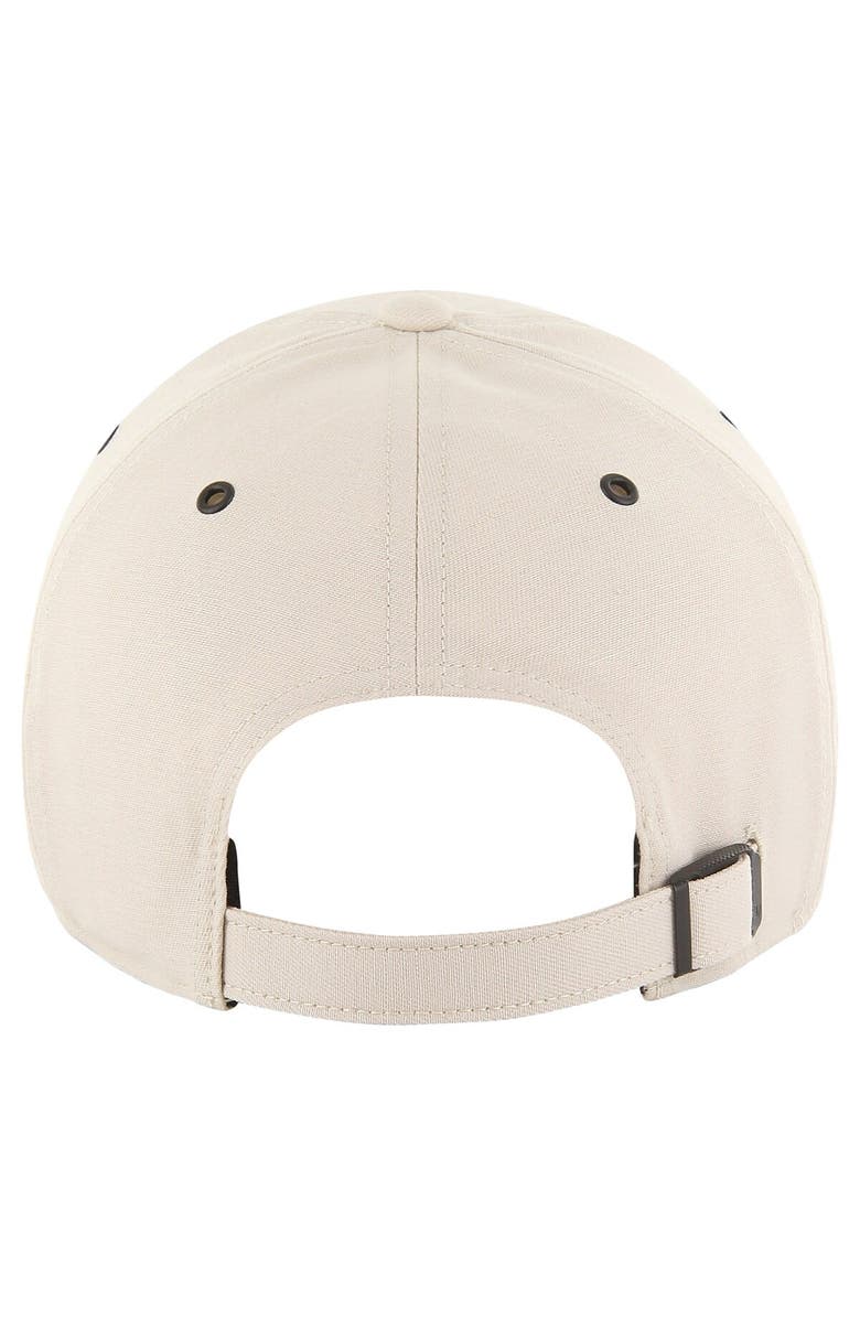 '47 Men's '47 Cream Denver Nuggets Lunar Clean Up Adjustable Hat, Alternate, color, 