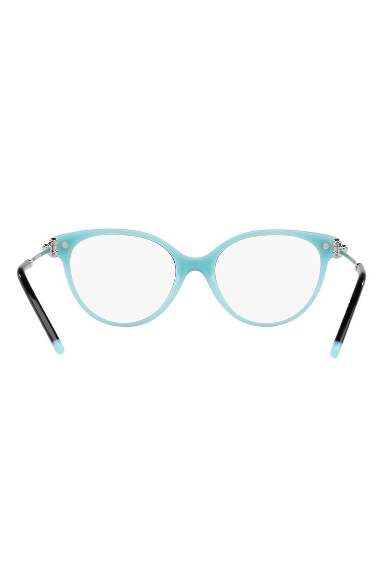 Tiffany & Co. 53mm Cat Eye Optical Glasses, Alternate, color, 