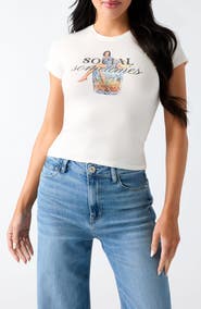 GUESS Social Sometimes Graphic T-Shirt