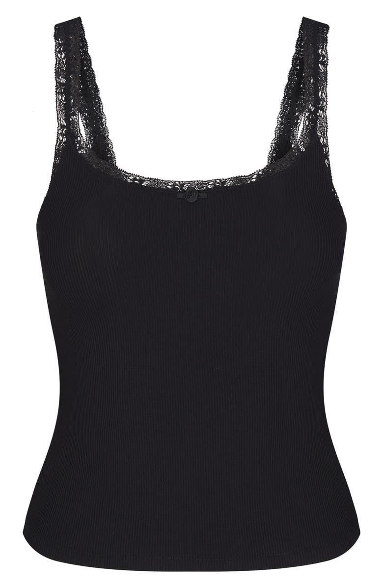 SKIMS SOFT LOUNGE LACE CAMI, Alternate, color, 