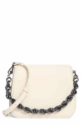 BCBG Twisted Top Handle Saddle Bag