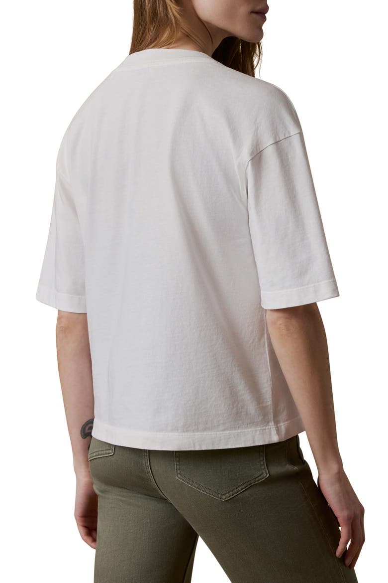Vintage Inspired Cotton T-Shirt, Alternate, color, WHITE