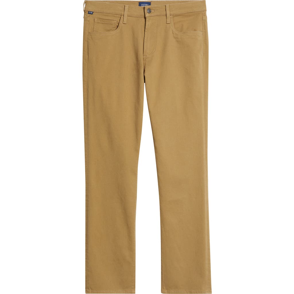 Citizen Of Humanity Citizens Of Humanity Elijah Relaxed Straight Leg Twill Pants In Green