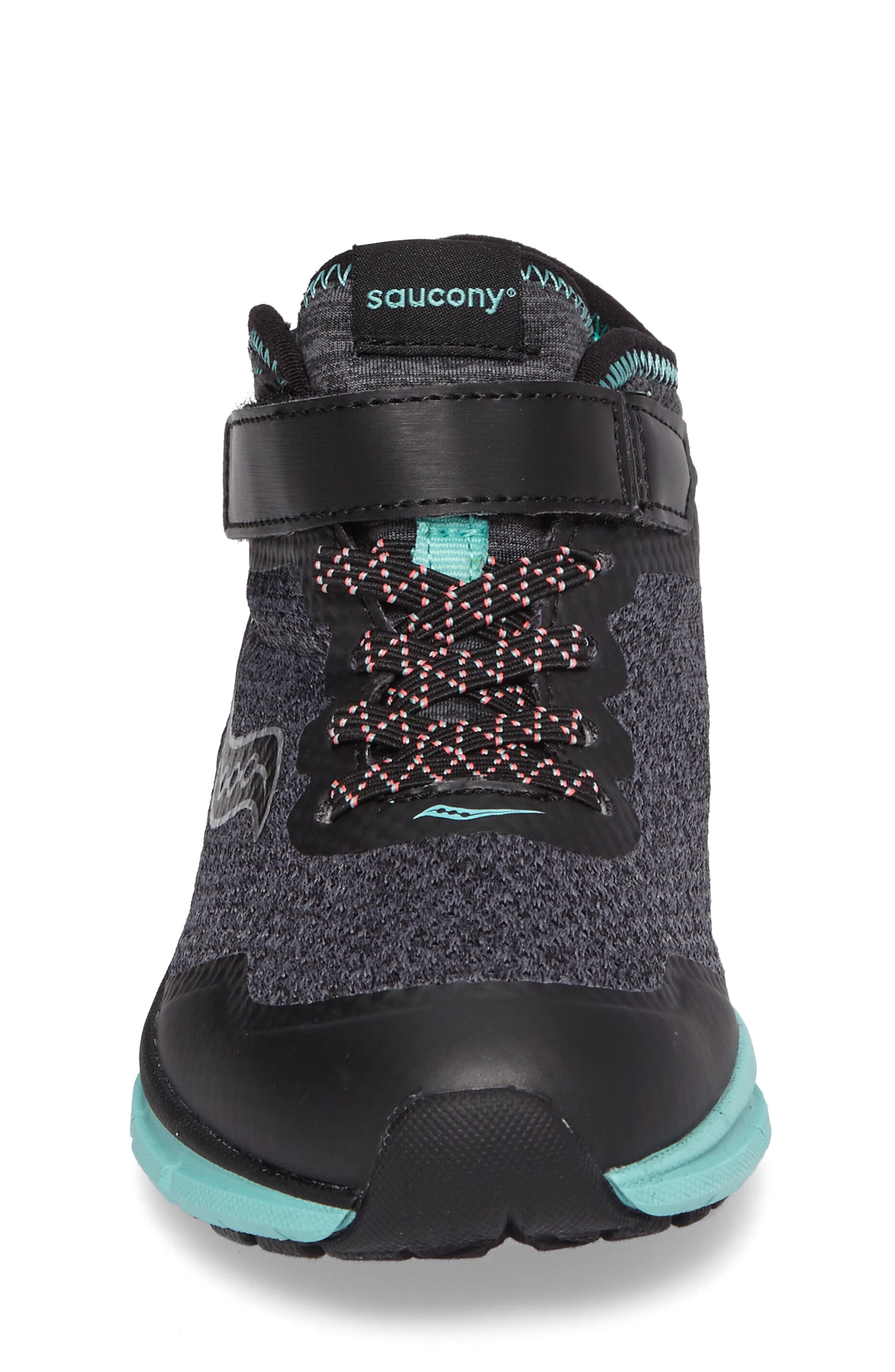 Saucony Ideal Sneaker, Alternate, color, Black/ Turquoise
