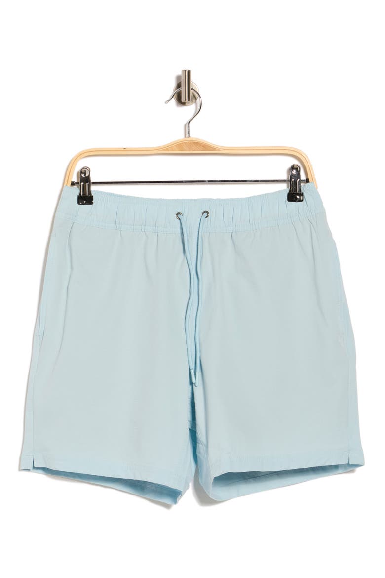 Swim Trunks, Alternate, color, BABY BLUE W/ COMPRESSION