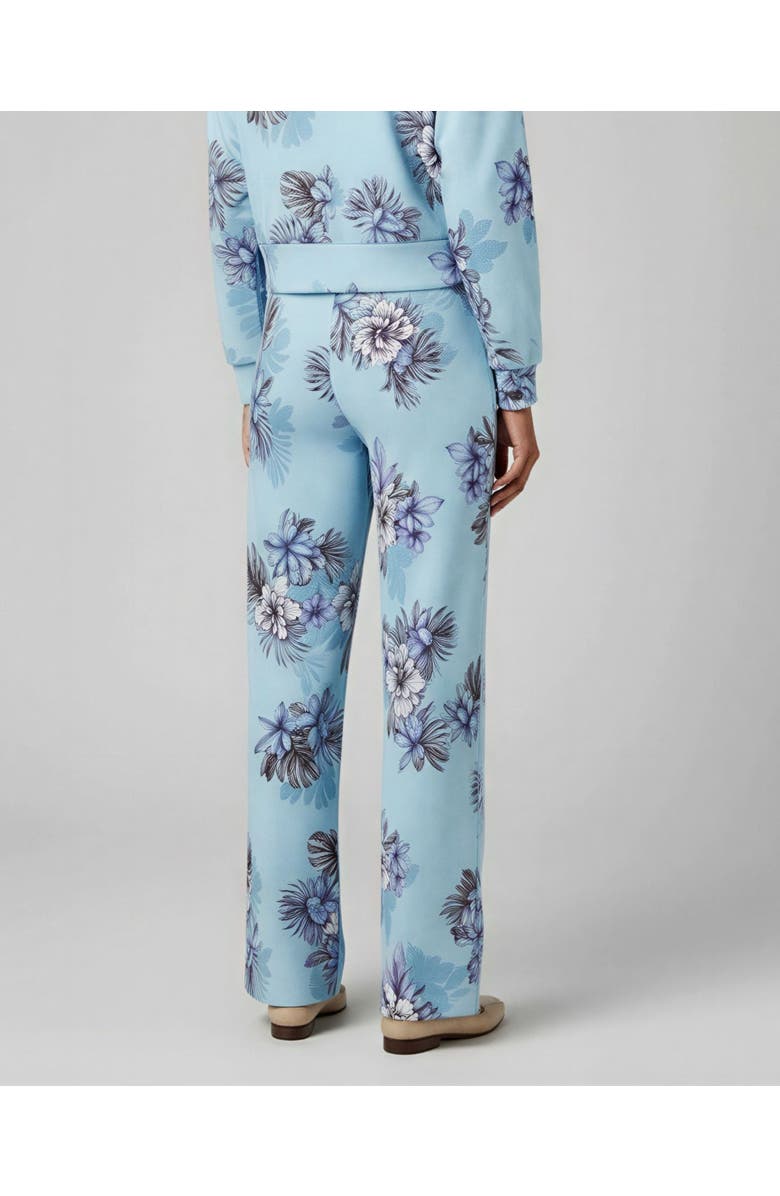 Lords of Harlech Exotic Floral Womens Wide Leg Lounge Pant, Alternate, color, Exotic Floral Teal