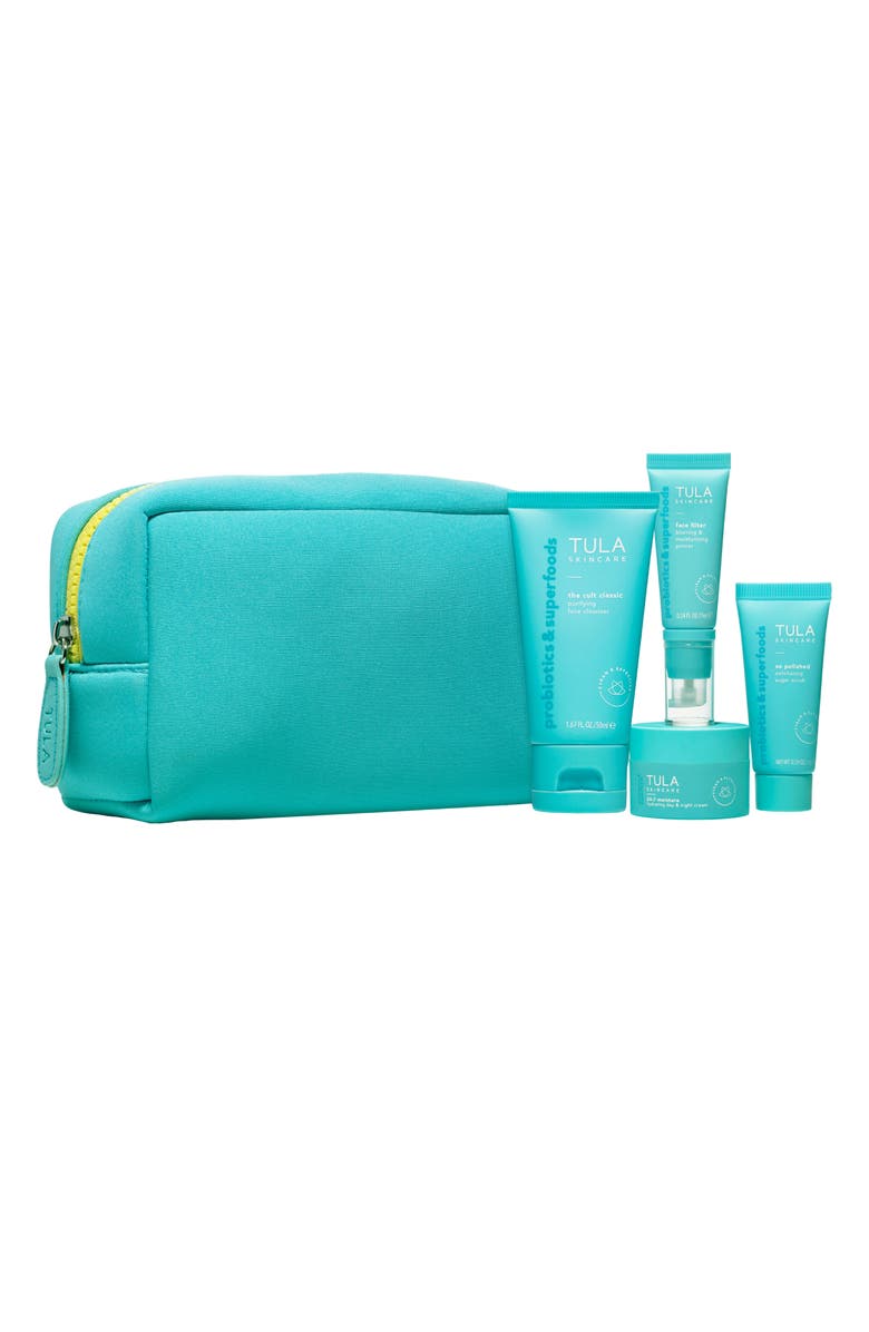 TULA Skincare On the Go Bestsellers Set, Main, color,