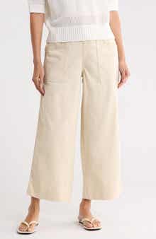 Sanctuary Tie Front Wide Leg Pants