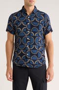 Original Penguin Fans Short Sleeve Button-Up Shirt