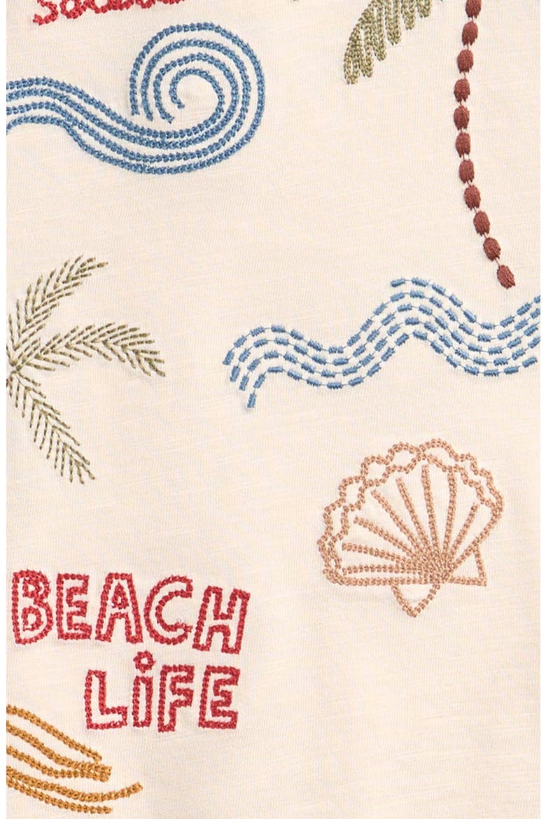 Kids' Le Soleil Embroidered T-Shirt, Alternate, color, NEUTRAL