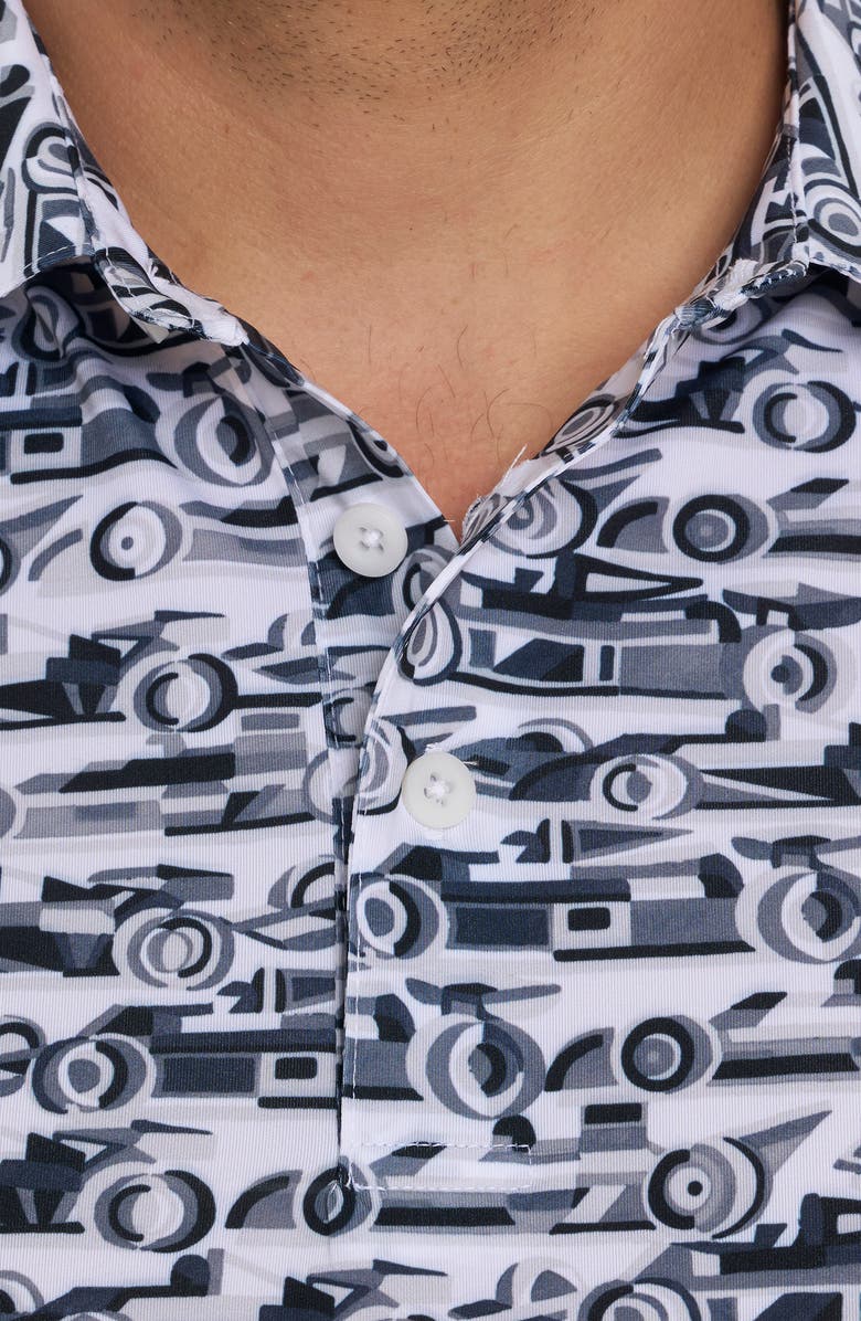 Robert Graham Auto Expo Short Sleeve Performance Golf Polo, Alternate, color,