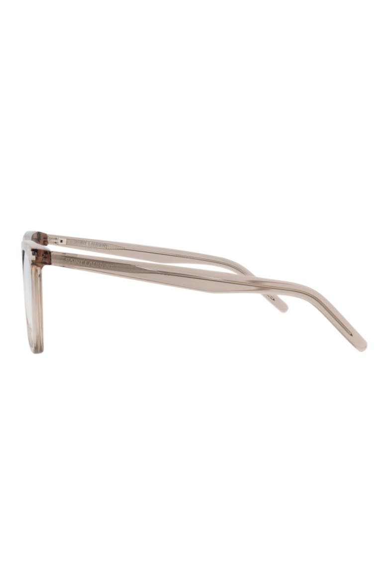 56mm Square Optical Frames, Alternate, color, BROWN BROWN TRANSPARENT
