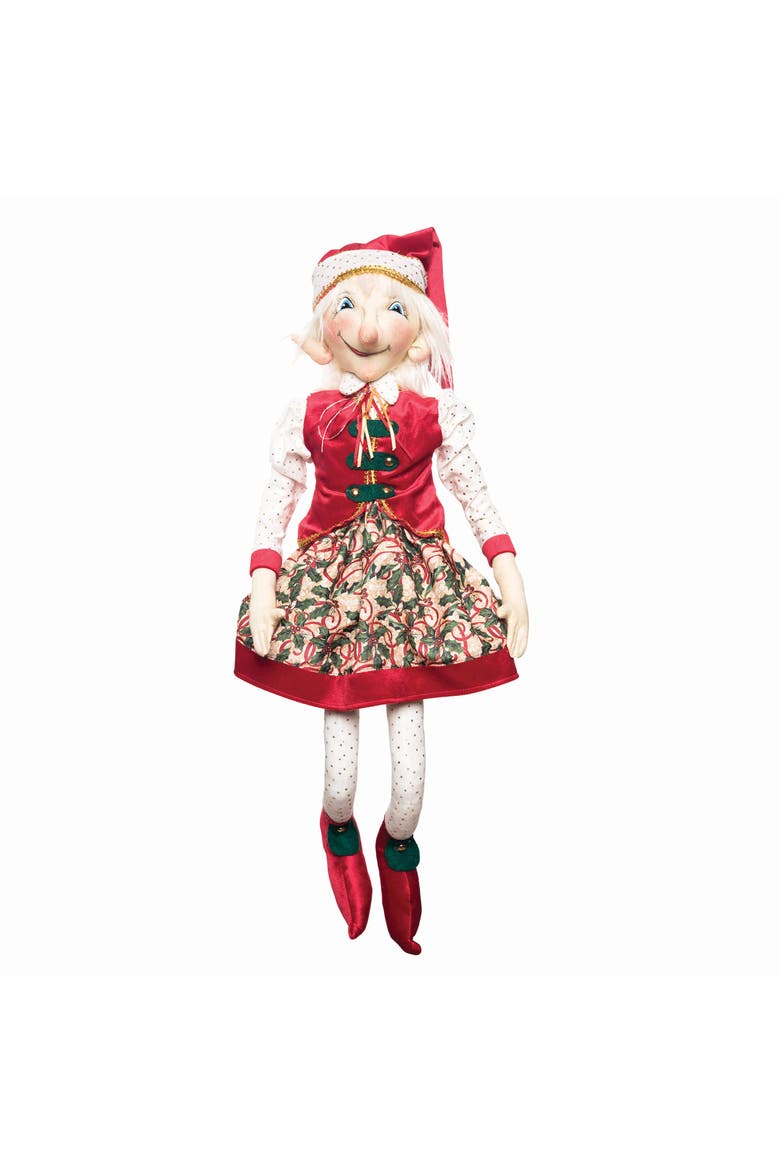 Erica Joe Spencer Gathered Traditions Figurine, Main, color, Red