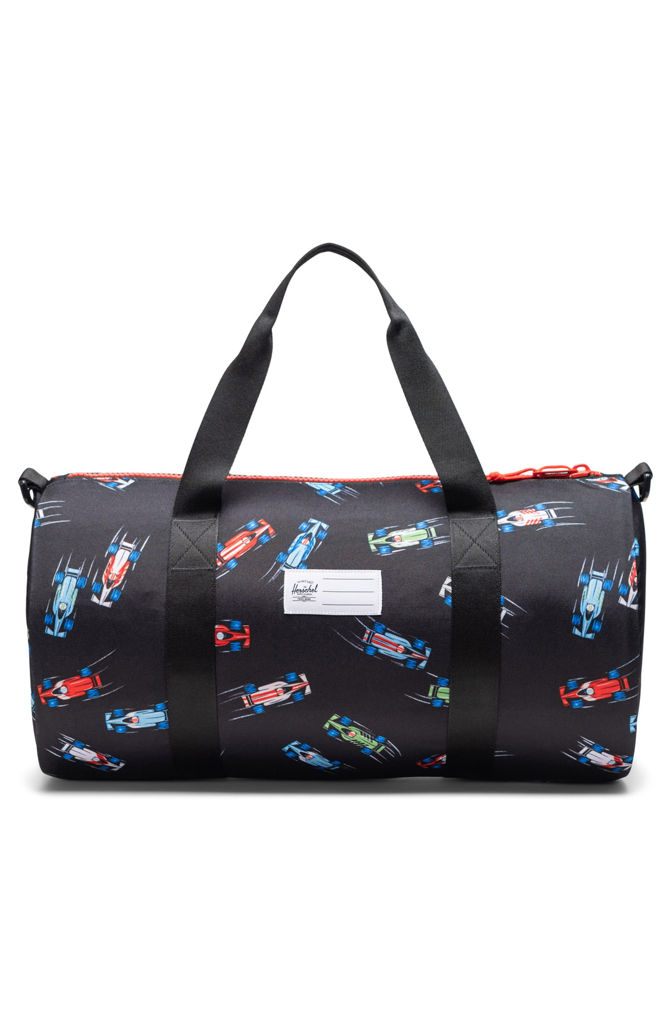 Herschel Supply Co. Kids' Classic Little Duffle Bag, Alternate, color, Race Cars