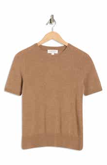 Nordstrom Short Sleeve Cashmere Sweater