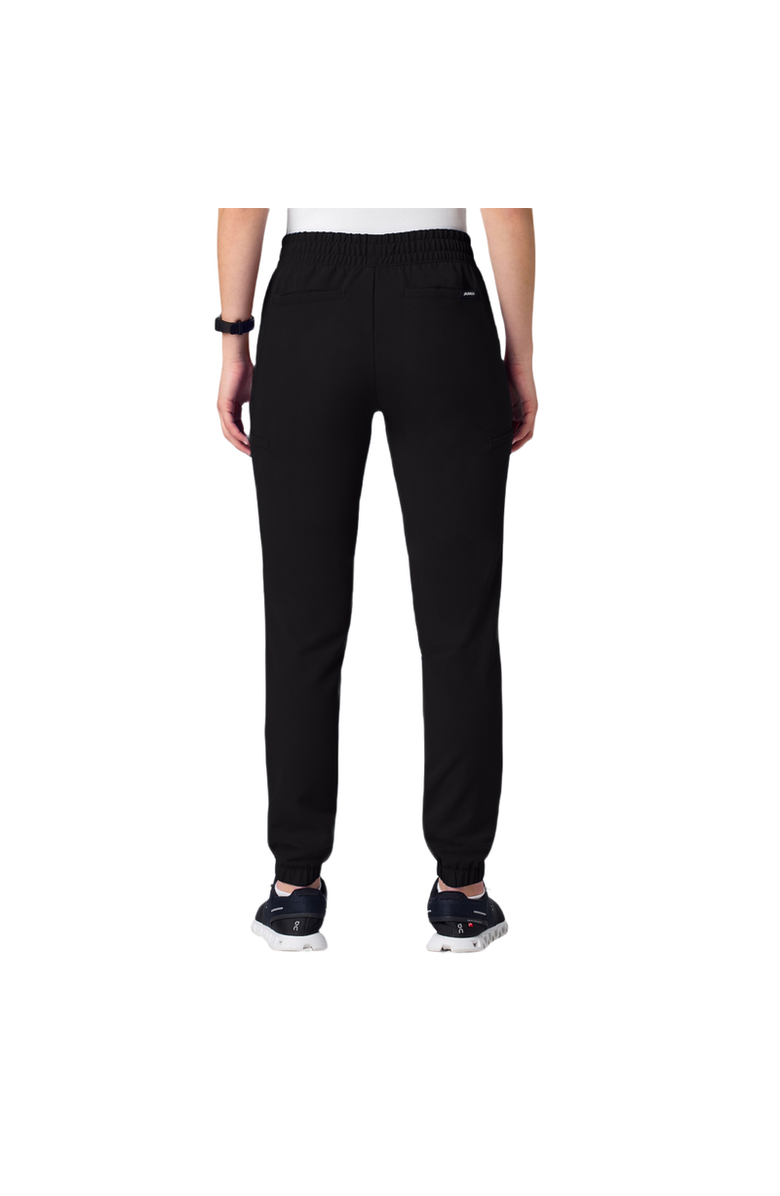 JAANUU Jace Women's 7-Pocket Skinny Scrub Jogger, Alternate, color, Black
