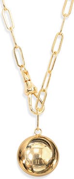 ARGENTO VIVO Swivel Clasp Harmony Ball Pendant Necklace