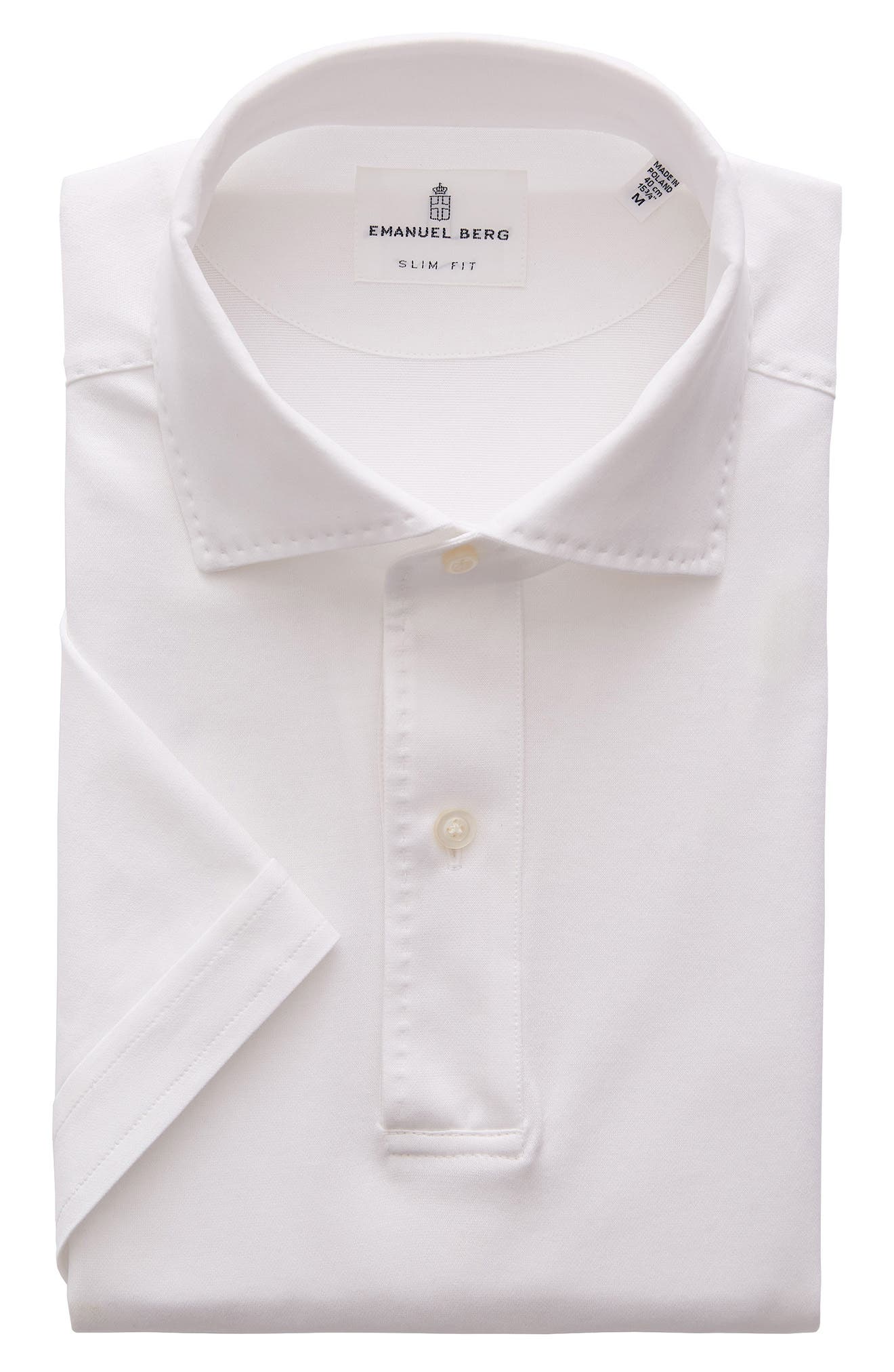 Emanuel Berg Textured Luxe Polo (Men) | Nordstromrack
