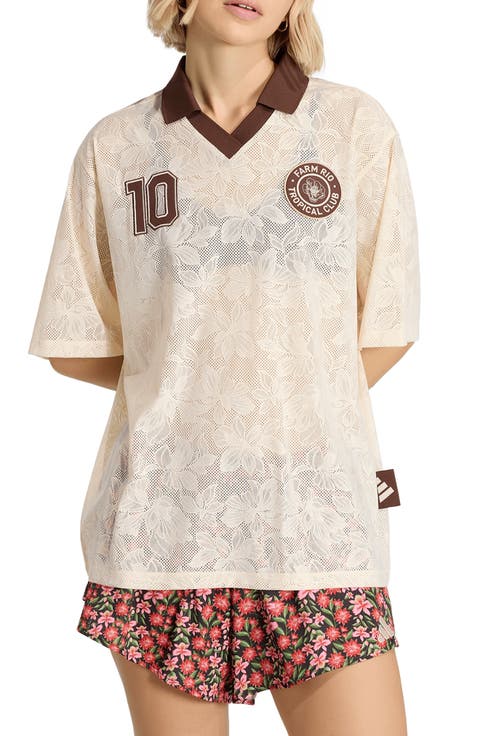 x Farm Rio Lace Jersey