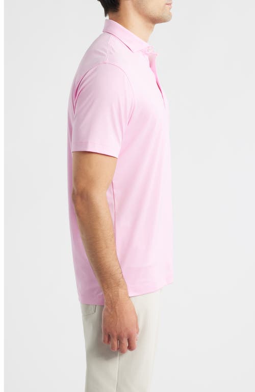 Johnnie-o Birdie Classic Fit Performance Polo In Pink