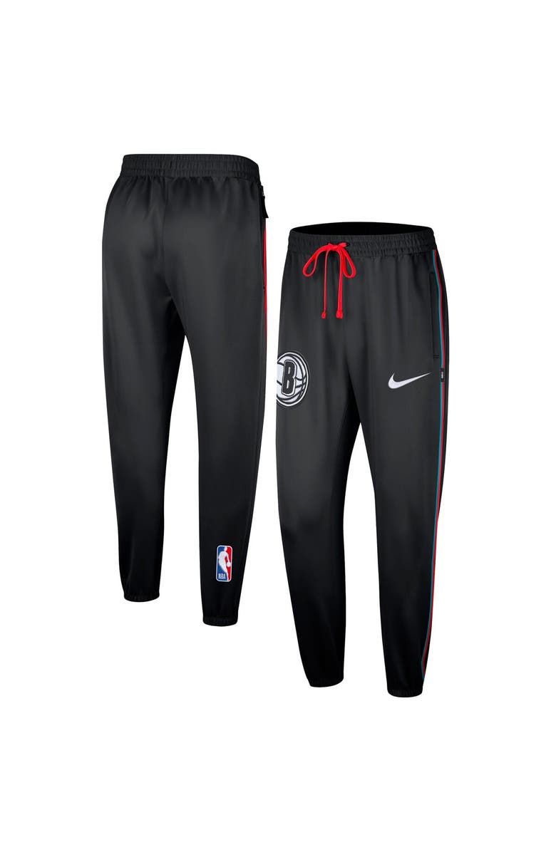 Nike Men's Nike Black Brooklyn Nets 2023/24 City Edition Authentic Showtime Performance Pants, Main, color, 