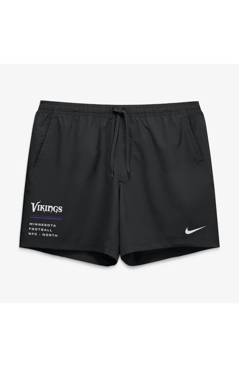 Nike Men's Nike Black Minnesota Vikings Form Dri-FIT Shorts, Alternate, color, Black