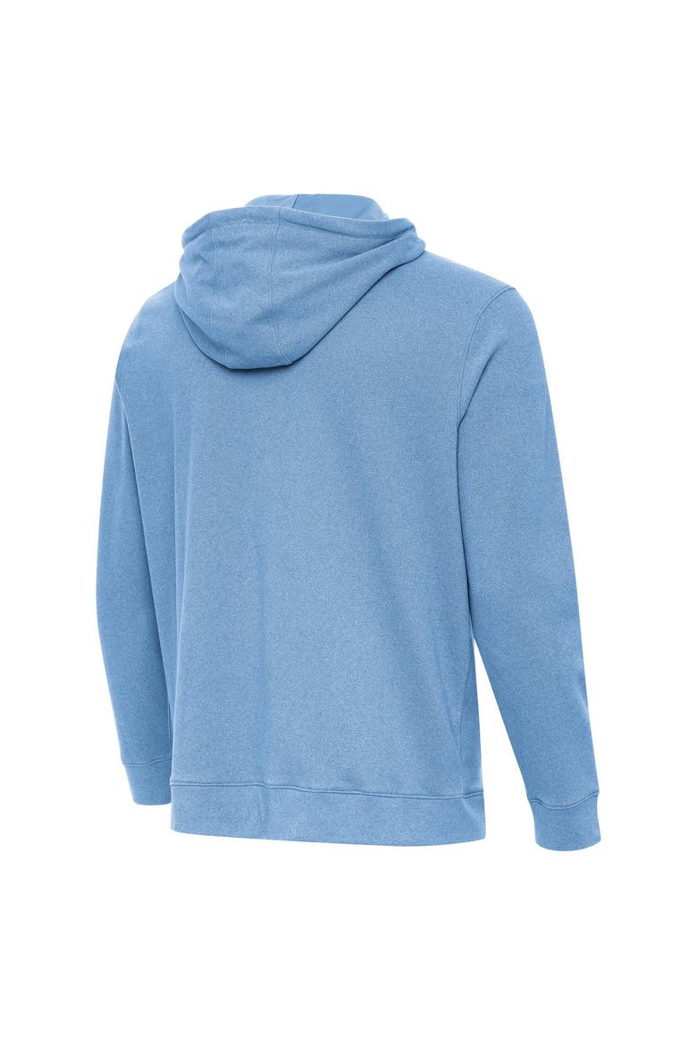 Men's Antigua Heather Powder Blue Tennessee Titans Cloud Hoodie, Alternate, color, Heather Powder Blue