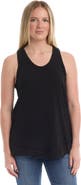 WILT Clothing Shrunken Mock Hem Shirttail Tank