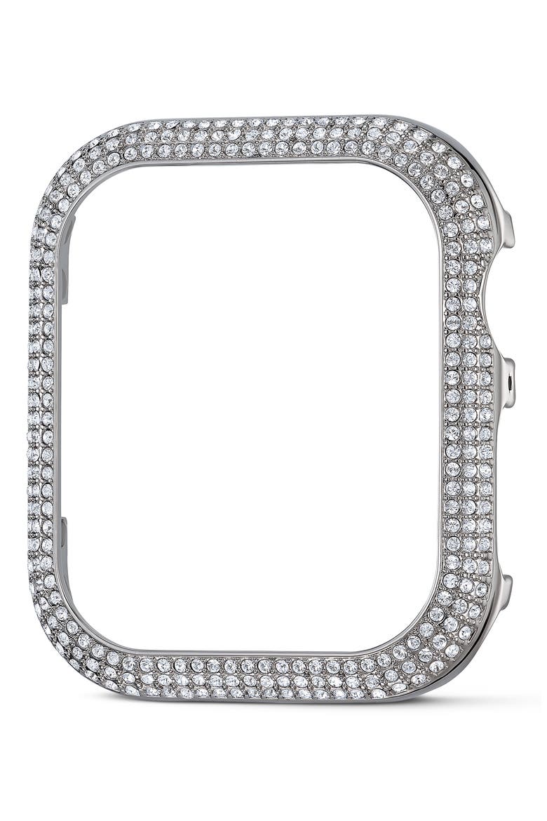 Pavé 40mm Apple Watch® Case Attachment, Main, color, SILVER