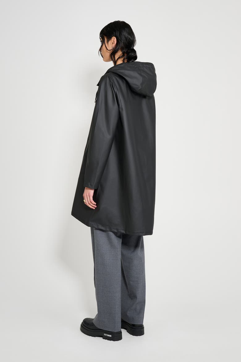 Mosebacke Lightweight Raincoat, Alternate, color, Black