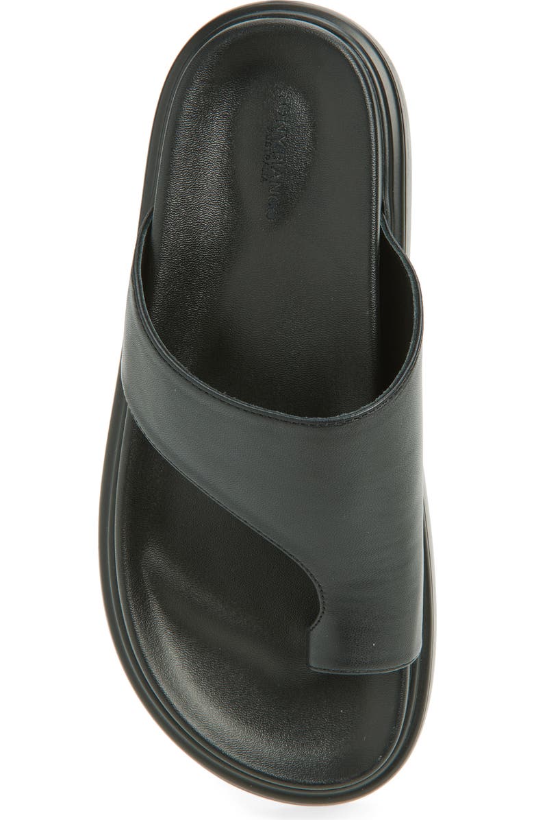 Tony Bianco Jazzy Toe Loop Sandal, Alternate, color, Black Nappa