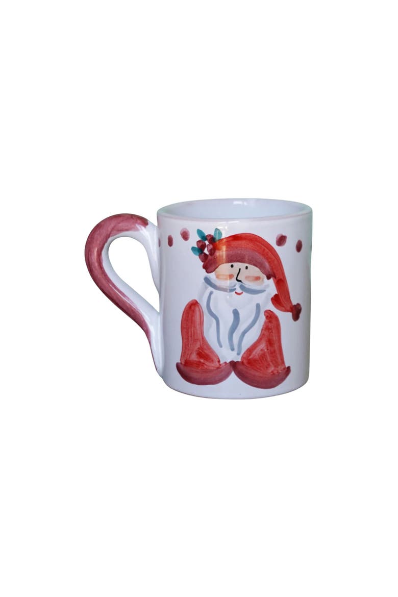 Babbo Natale (Santa Claus) Mug, Main, color, Red
